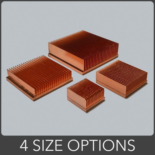 Pure copper heatsink skiving - copper,