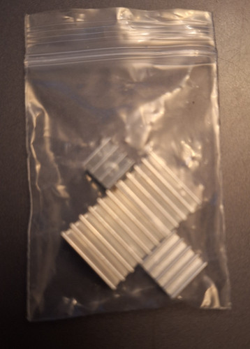 Aluminum heatsink 4pcs set - heatsink, 4pcs/set